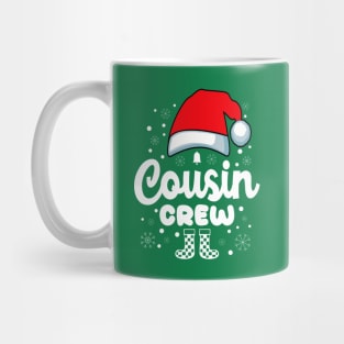 Christmas Family Cousin Santa Hat Mug
